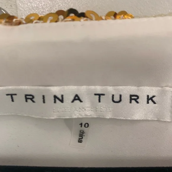 Sequined Trina Turk Party Dress - Picture 8 of 8